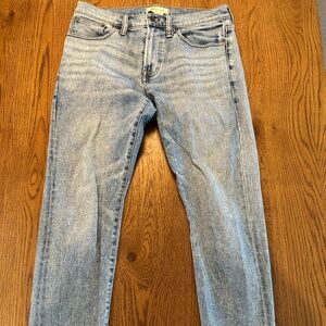 Madewell Sim Straight Selvedge Jeans 32x32